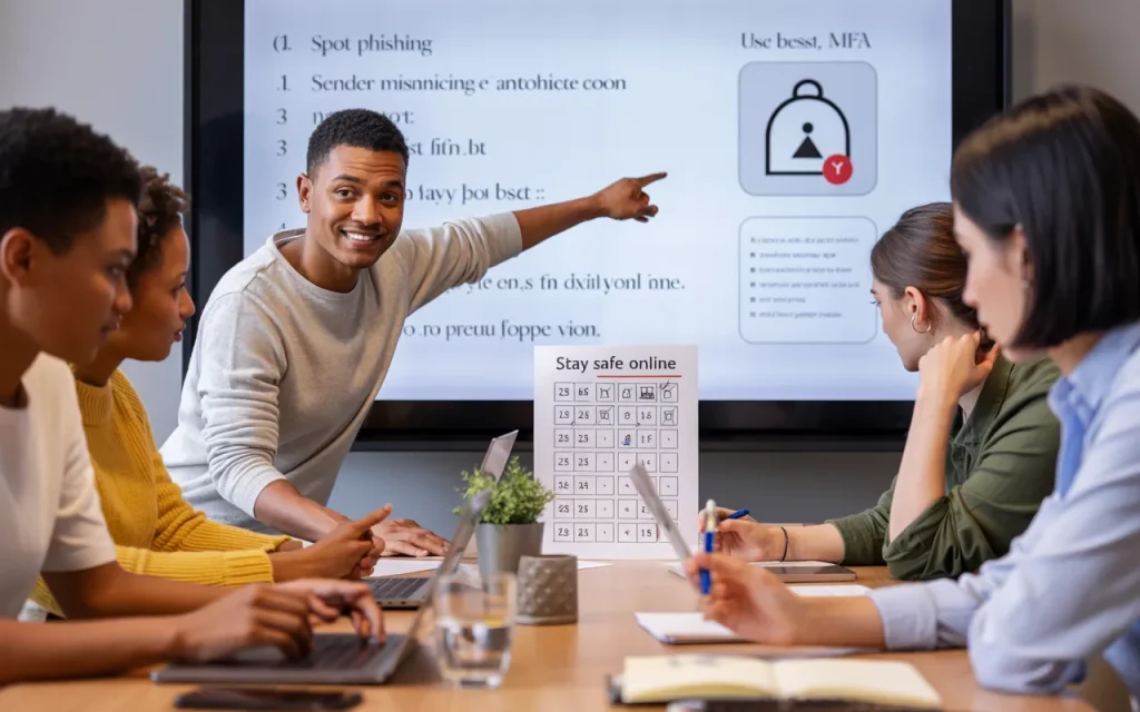 Teach your family or workers to prevent ransomware 1