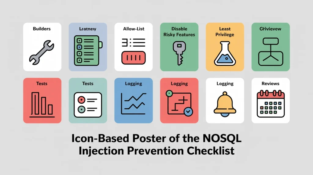 Fast NoSQL Injection Prevention Checklist