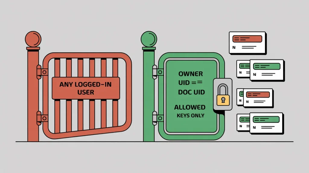 FirebaseFirestore Security Rules