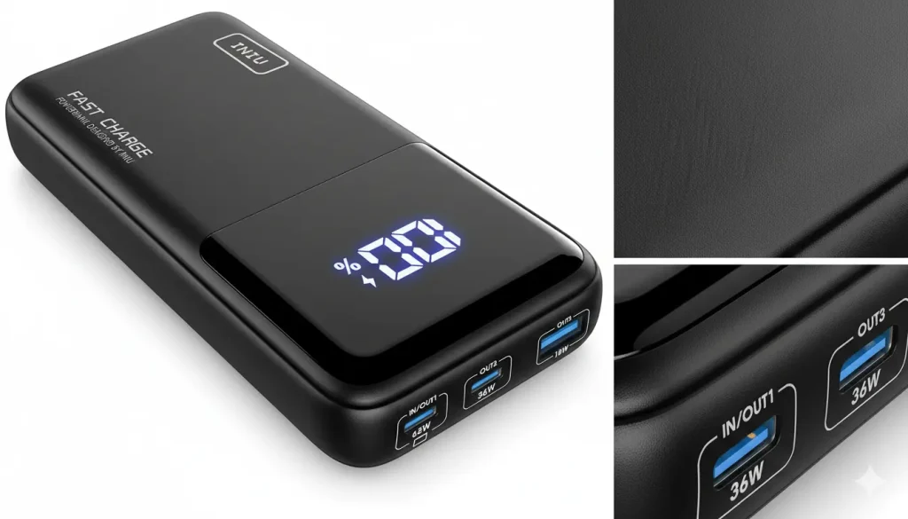 Iniu 65W 20000mAh Portable Charger Power Bank for Steam Deck Iniu 65W 20000mAh Portable Charger Power Bank for Steam Deck