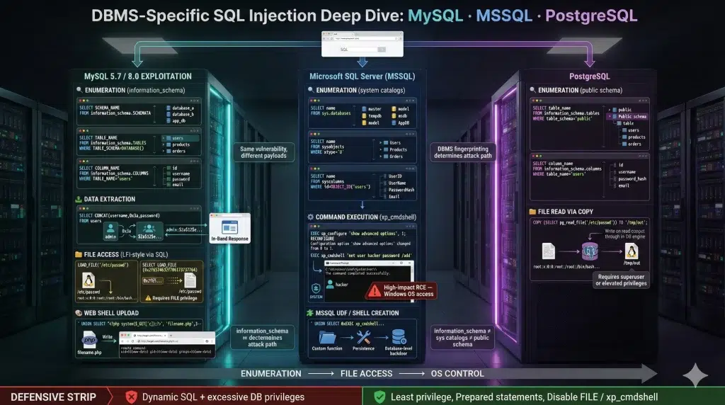 DBMS-Specific Deep Dive DBMS-Specific Deep Dive