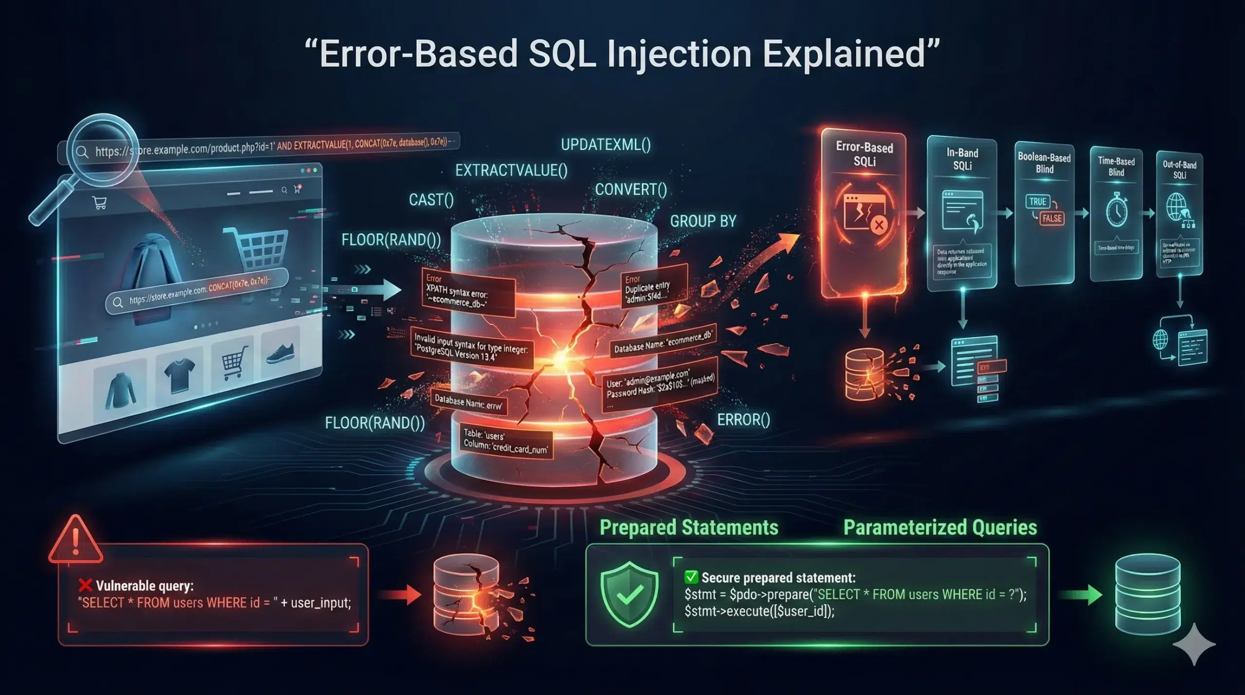 Error-Based SQL Injection Attacks: The Most Dangerous SQLi Technique Explained