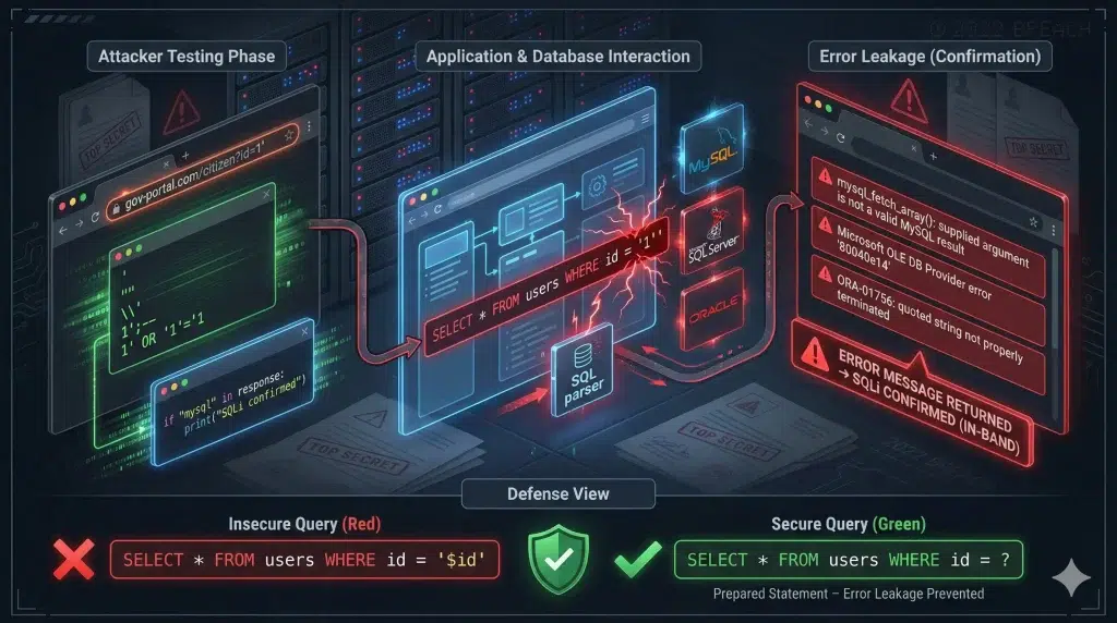 Error-Based Sql Injection Error-Based Sql Injection